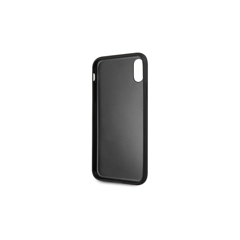 Hurtownia GSM - Etui Guess GUHCPXSLSABK Apple iPhone X/XS czarny/black hard case Saffiano Silicone - GUE452BLK - {ean13} - Hurt