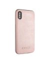 Hurtownia GSM - Etui Guess GUHCPXSLSAPI Apple iPhone X/XS różowy/pink hard case Saffiano Silicone - GUE453PNK - {ean13} - Hurt