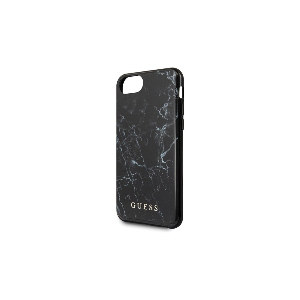 Hurtownia GSM - Etui Guess GUHI8PCUMABK Apple iPhone SE 2022/SE 2020/8/7 czarny/black Marble - GUE455BLK - {ean13} - Hurt