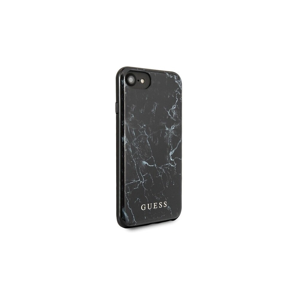 Hurtownia GSM - Etui Guess GUHI8PCUMABK Apple iPhone SE 2022/SE 2020/8/7 czarny/black Marble - GUE455BLK - {ean13} - Hurt