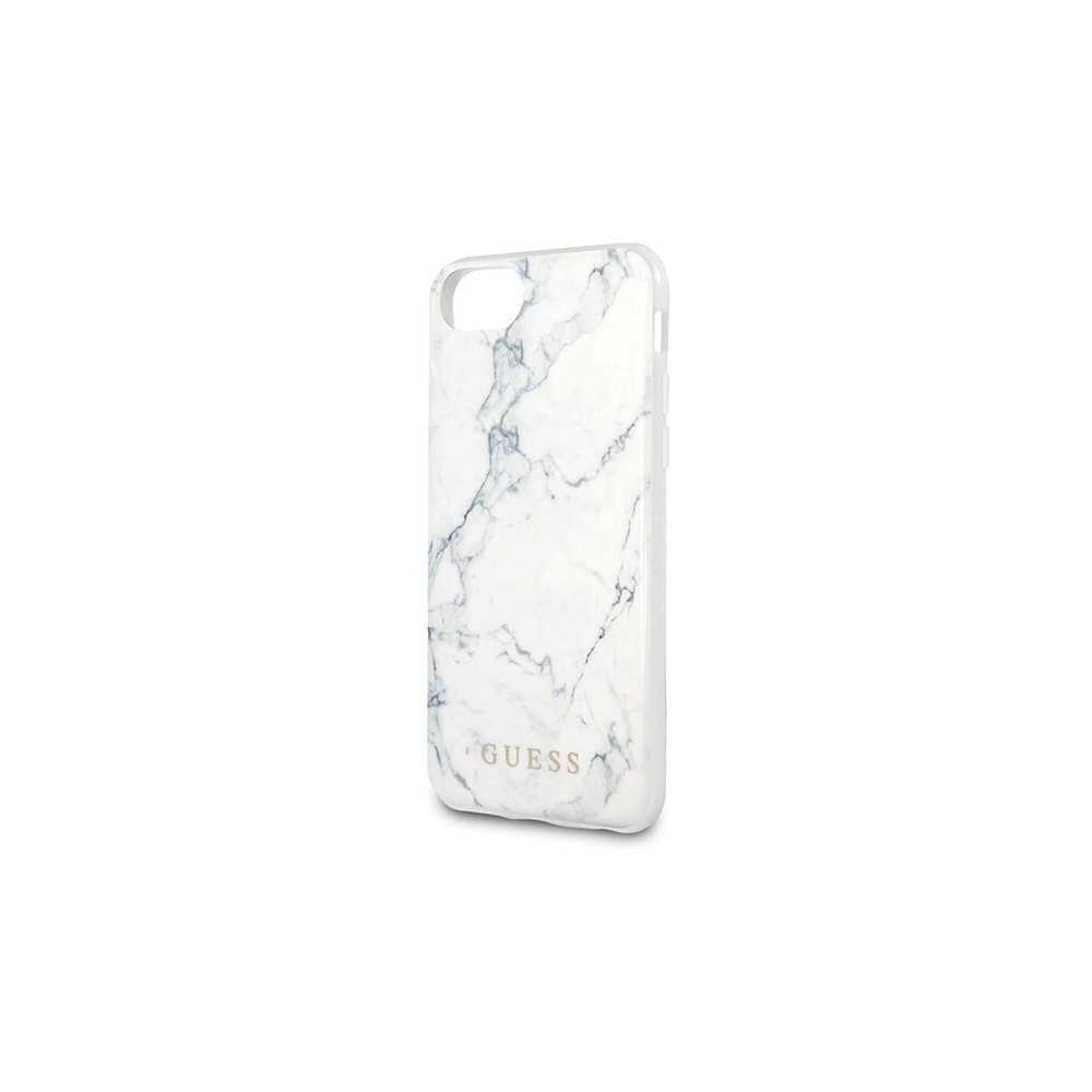 Hurtownia GSM - Etui Guess GUHI8PCUMAWH Apple iPhone SE 2022/SE 2020/8/7 biały/white Marble - GUE456WHT - {ean13} - Hurt