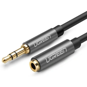 Przedłużacz audio AUX UGREEN kabel jack 3,5 mm, 3m (szary)