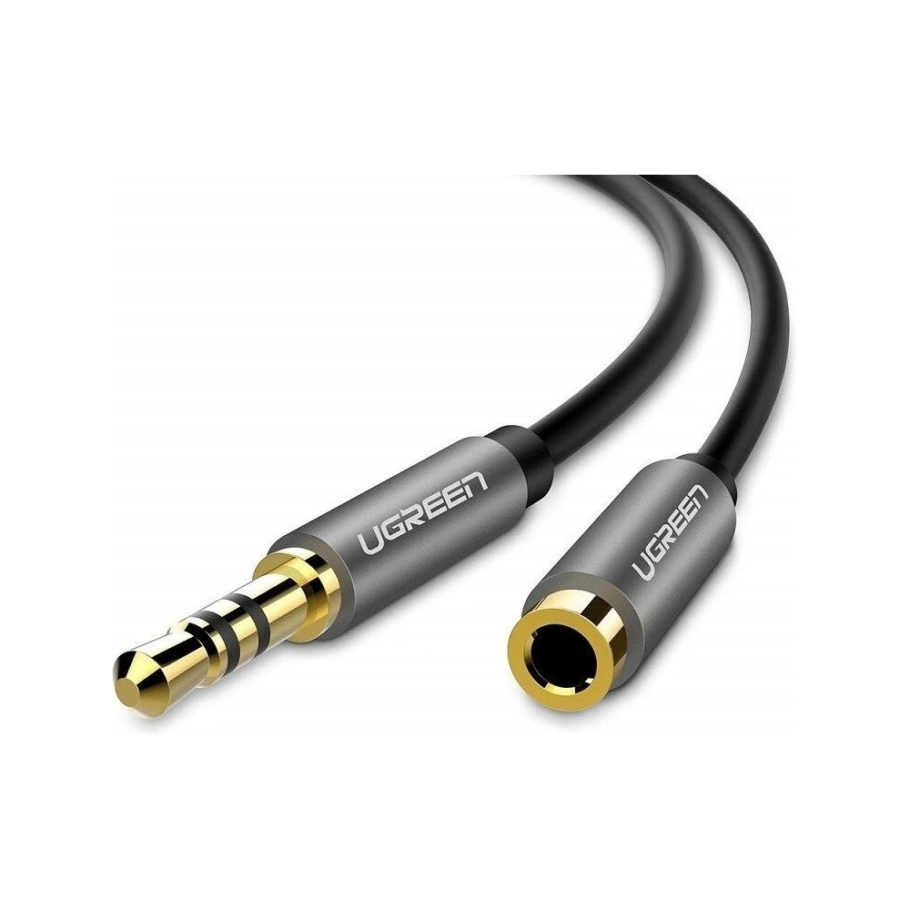 Hurtownia GSM - Przedłużacz audio AUX UGREEN kabel jack 3,5 mm, 3m (szary) - UGR280SLV - {ean13} - Hurt