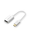 Adapter OTG USB-C 3.0 UGREEN (aluminiowy) srebrny