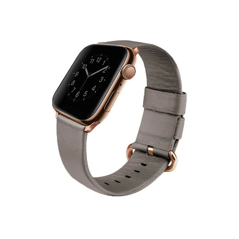 Uniq Distributor - 8886463669655 - UNIQ162SNDBEI - UNIQ Mondain Apple Watch Series 4 44MM Genuine Leather sand beige - B2B homescreen