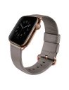 Pasek UNIQ Mondain Apple Watch 4/5/6/7/SE/8/9/Ultra 44/45/49mm Pravá kůže béžová/sand beige