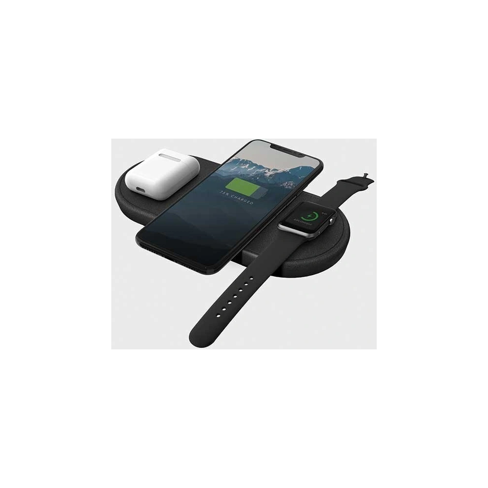 Hurtownia GSM - UNIQ Ład. indukcyjna Aereo 3w1 10W Fast charge czarny/charcoal black (LITHOS Collective) - UNIQ160BLK - {ean13} - Hurt