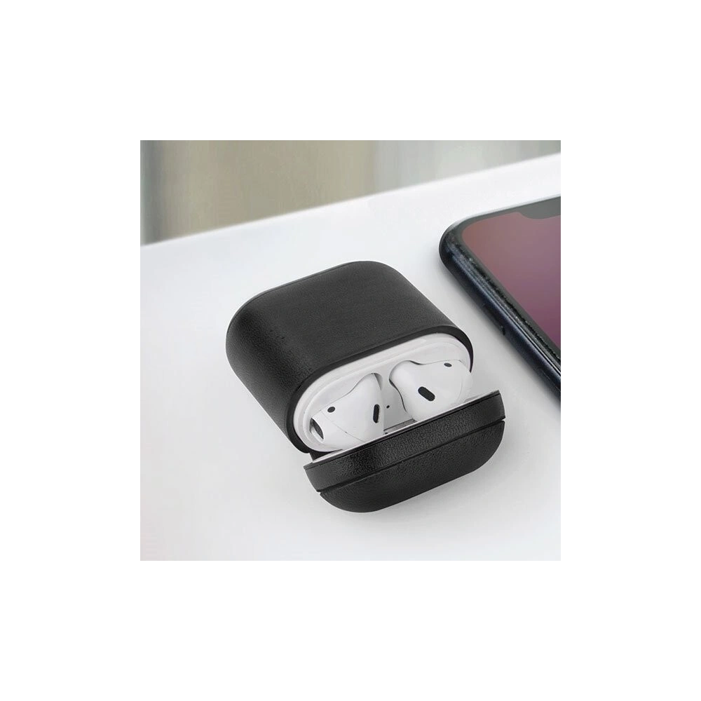 Hurtownia GSM - Etui UNIQ Terra Apple AirPods 1/2 Genuine Leather beżowy/beige - UNIQ158BEI - {ean13} - Hurt