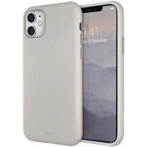 Etui UNIQ Lino Hue Apple iPhone 11 beżowy/beige ivory