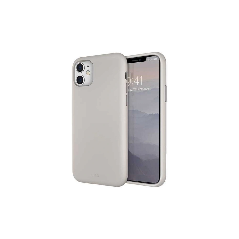 Hurtownia GSM - Etui UNIQ Lino Hue Apple iPhone 11 beżowy/beige ivory - UNIQ157BEI - {ean13} - Hurt