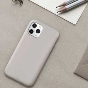 Etui UNIQ Lino Hue Apple iPhone 11 beżowy/beige ivory