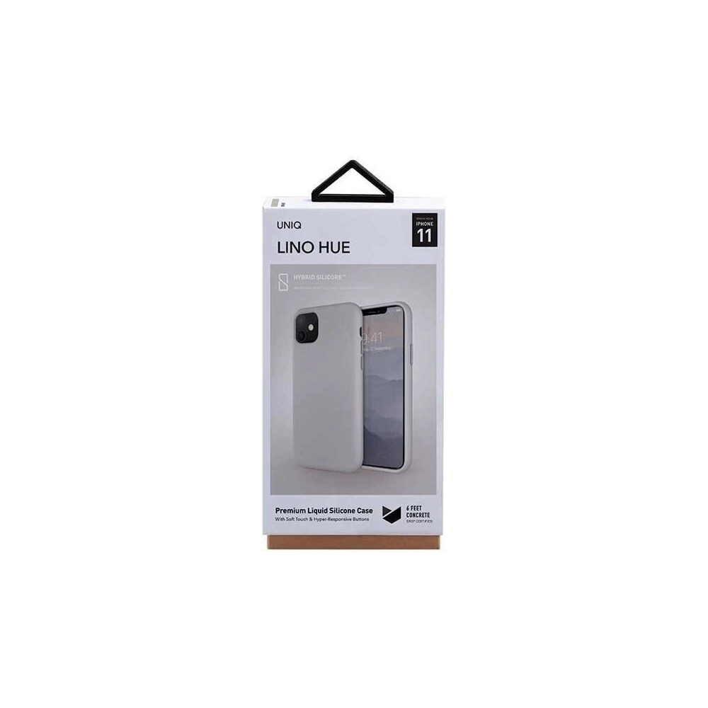 Hurtownia GSM - Etui UNIQ Lino Hue Apple iPhone 11 beżowy/beige ivory - UNIQ157BEI - {ean13} - Hurt