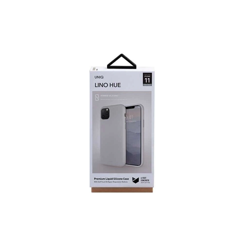 Hurtownia GSM - Etui UNIQ Lino Hue Apple iPhone 11 Pro Max beżowy/beige ivory - UNIQ155BEI - {ean13} - Hurt