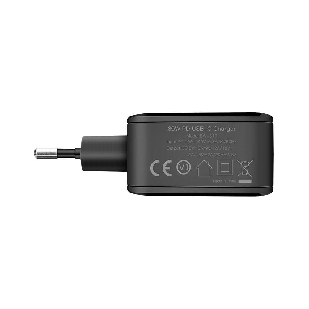 Hurtownia GSM - USB-C-Netzteil BlitzWolf BW-S10 30W schwarz - BLZ212BLK - {ean13} - Hurt