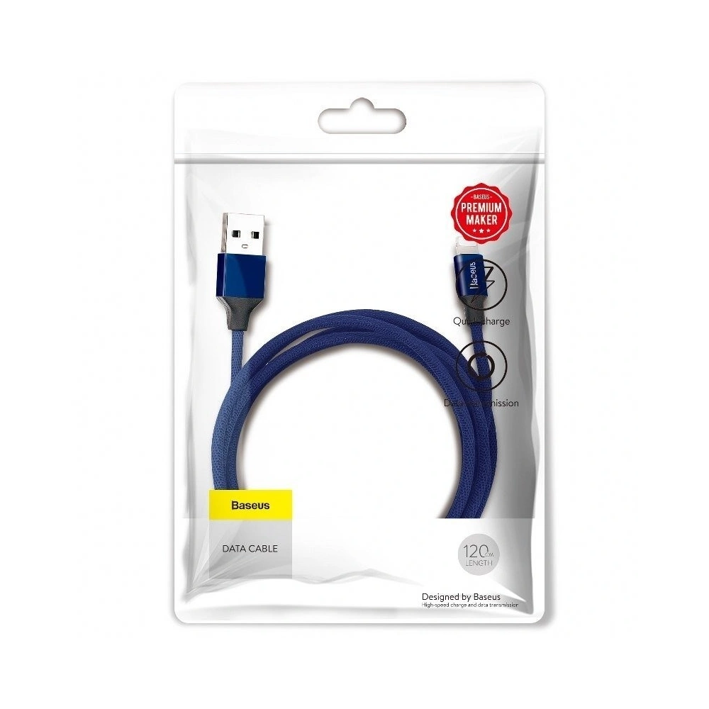 Hurtownia GSM - Kabel Baseus Yiven Lightning 120cm 2A - niebieski - BSU1296BLU - {ean13} - Hurt