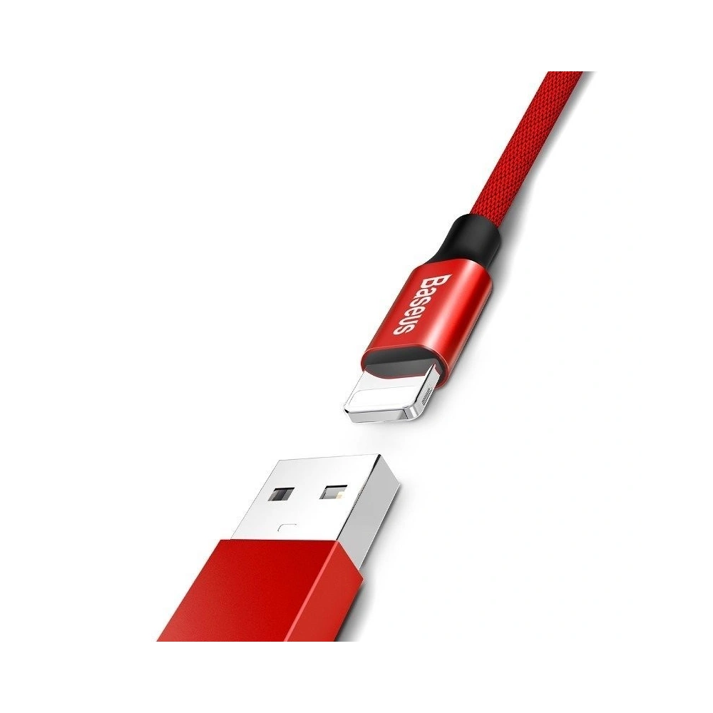 Hurtownia GSM - Kabel Baseus Yiven Lightning 180 cm 2A - czerwony - BSU1297RED - {ean13} - Hurt