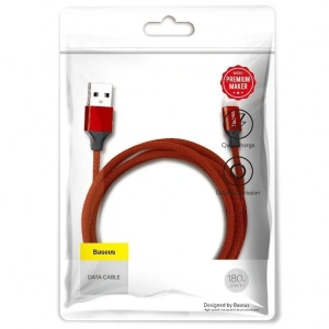 Hurtownia GSM - Kabel Baseus Yiven Lightning 180 cm 2A - czerwony - BSU1297RED - {ean13} - Hurt