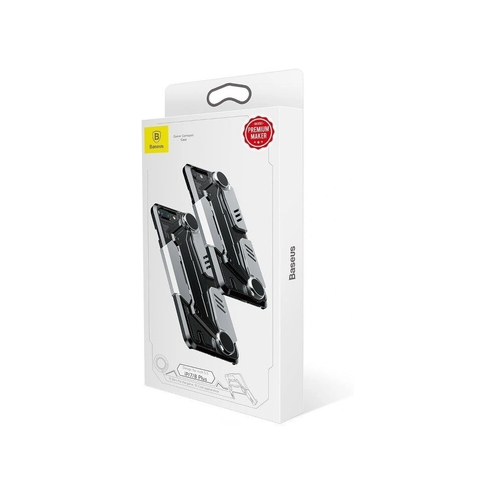 Hurtownia GSM - Gaming Case mit Halterung Baseus für Apple iPhone SE 2022/SE 2020/8/7 (silber) - BSU1301SLV - {ean13} - Hurt