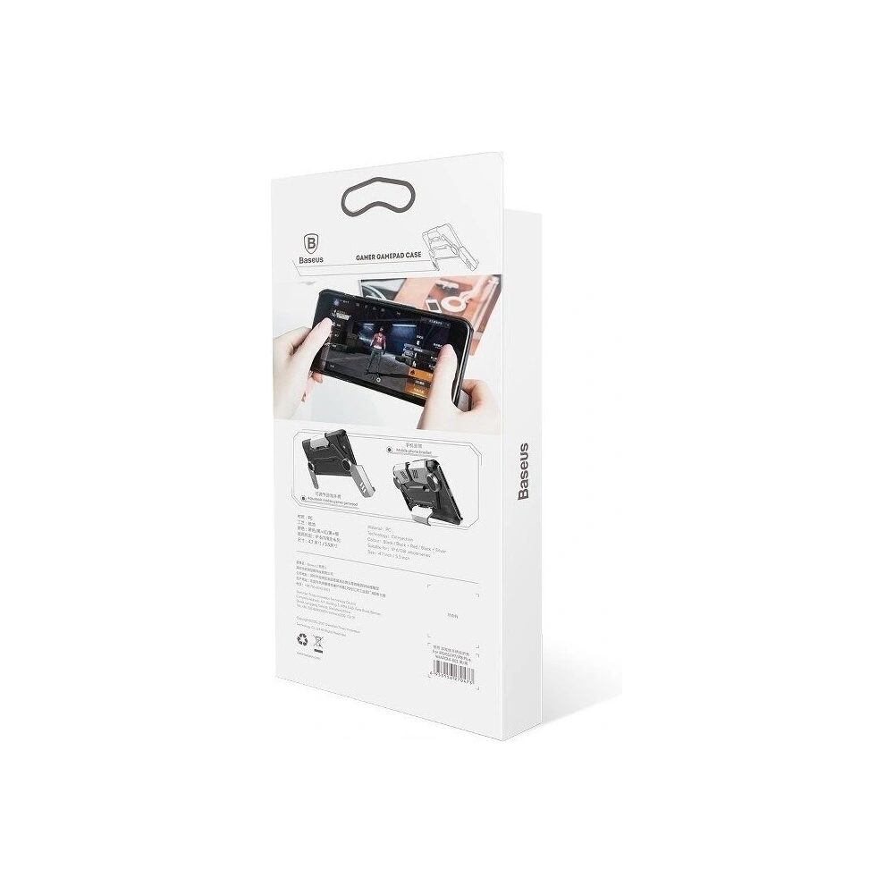 Hurtownia GSM - Gaming Case mit Halterung Baseus für Apple iPhone SE 2022/SE 2020/8/7 (silber) - BSU1301SLV - {ean13} - Hurt