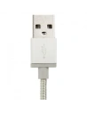 Kabel Baseus Antila Lightning 1m 2.4A MFI - srebrny