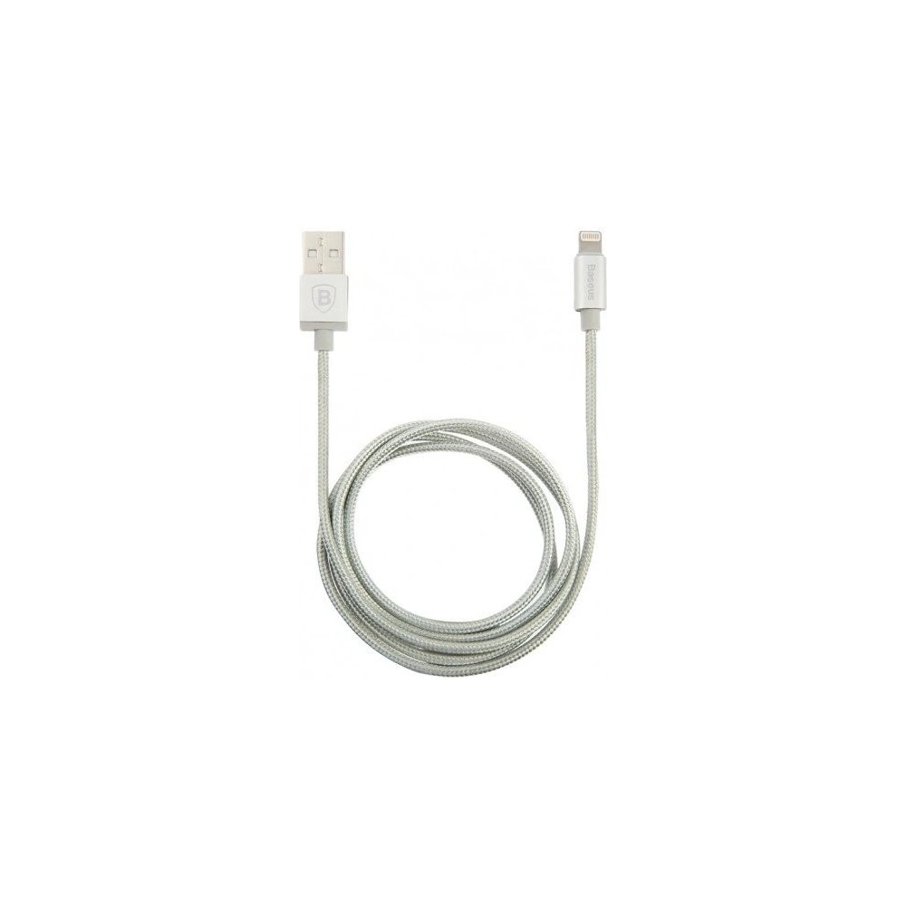 Hurtownia GSM - Kabel Baseus Antila Lightning 1m 2.4A MFI - srebrny - BSU1307SLV - {ean13} - Hurt