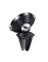 Wholesale Baseus Leather Magnetic Air Vent Car Mount Black - BSU1320BLK - {ean13} - Hurt