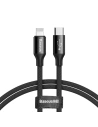 Baseus Yiven USB-C / Ligtning Cable 2m 2A Black