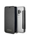 Etui Guess GUFLBKS9LIGLTBK Samsung Galaxy S9 Plus G965 schwarz/czarny Buch Iridescent