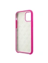 Wholesale Guess GUHCN58LS4GFU Apple iPhone 11 Pro fuchsia hard case Silicone 4G Tone On Tone - GUE459FKS - {ean13} - Hurt