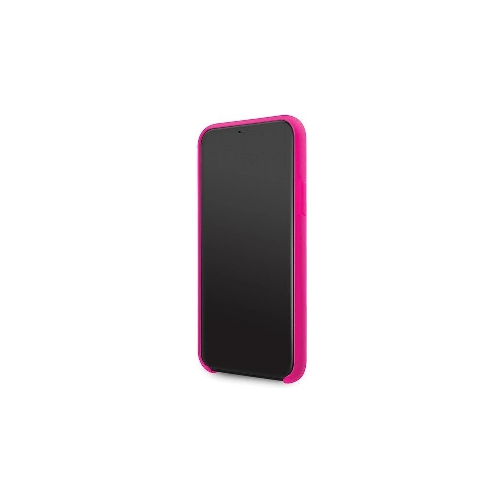 Hurtownia GSM - Etui Guess GUHCN58LS4GFU Apple iPhone 11 Pro fuksja/fuchsia hard case Silicone 4G Tone On Tone - GUE459FKS - {ean13} - Hurt