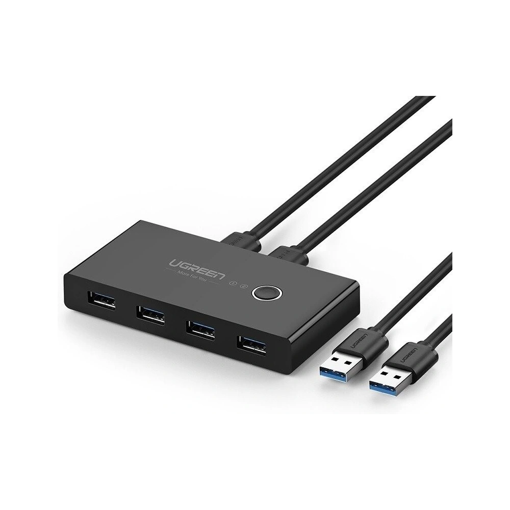 Hurtownia GSM - Switch przełącznik KVM USB 2x4 UGREEN USB 3.0 - UGR281 - {ean13} - Hurt