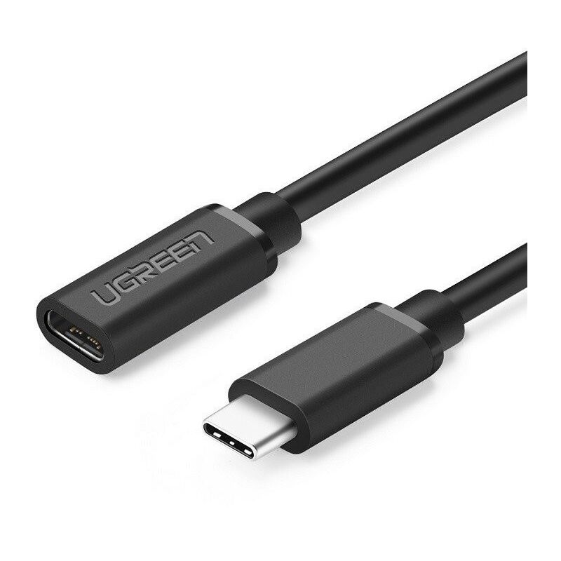 Hurtownia Ugreen - 6957303845743 - UGR287BLK - Przedłużający kabel USB-C 3.1 UGREEN, 4K, 60W (czarny) - B2B homescreen