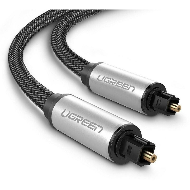 Ugreen Distributor - 6957303815418 - UGR288 - Optical braided cable Toslink Audio UGREEN aluninium 3m - B2B homescreen