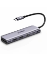 Hurtownia GSM - Adapter 6w1 UGREEN Hub USB-C do 2x USB 3.0 + HDMI + SD/MicroSD + PD - UGR290 - {ean13} - Hurt