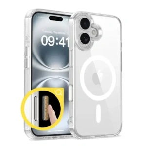 Hurtownia GSM - Etui Tech-Protect Flexair Hybrid CC MagSafe Apple iPhone 16 Clear - THP3647 - {ean13} - Hurt