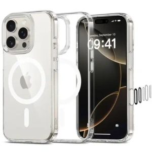 Hurtownia GSM - Etui Tech-Protect Flexair Hybrid CC MagSafe Apple iPhone 16 Pro Clear - THP3648 - {ean13} - Hurt