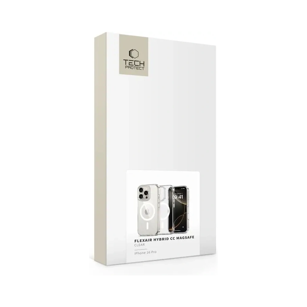 Hurtownia GSM - Tech-Protect Flexair Hybrid CC MagSafe Apple iPhone 16 Pro Átlátszó - THP3648 - {ean13} - Hurt