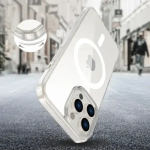 Wholesale Tech-Protect Flexair Hybrid CC MagSafe Apple iPhone 16 Pro Max Clear - THP3649 - {ean13} - Hurt