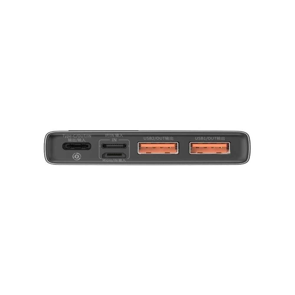 Hurtownia GSM - Powerbank Baseus Adaman, 10000mAh, metalowy, QC 3.0, PD, Huawei SCP, 22,5W (czarny) - BSU1328BLK - {ean13} - Hurt