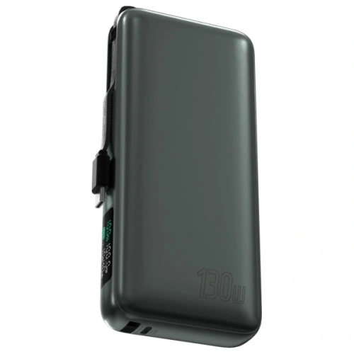 Powerbank 4smarts Enterprise 20000mAh 130W z wbudowanym kablem USB-C szary/space grey