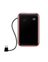 Hurtownia GSM - Powerbank Baseus Mini S z kablem USB-C, 10000mAh, 3A, 15W (czerwony) - BSU1334RED - {ean13} - Hurt