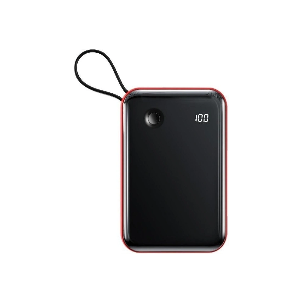 Hurtownia GSM - Powerbank Baseus Mini S mit USB-C-Kabel, 10000mAh, 3A, 15W (rot) - BSU1334RED - {ean13} - Hurt