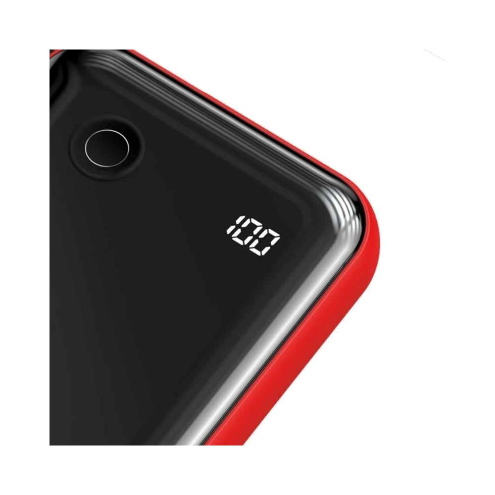 Hurtownia GSM - Powerbank Baseus Mini S z kablem USB-C, 10000mAh, 3A, 15W (czerwony) - BSU1334RED - {ean13} - Hurt