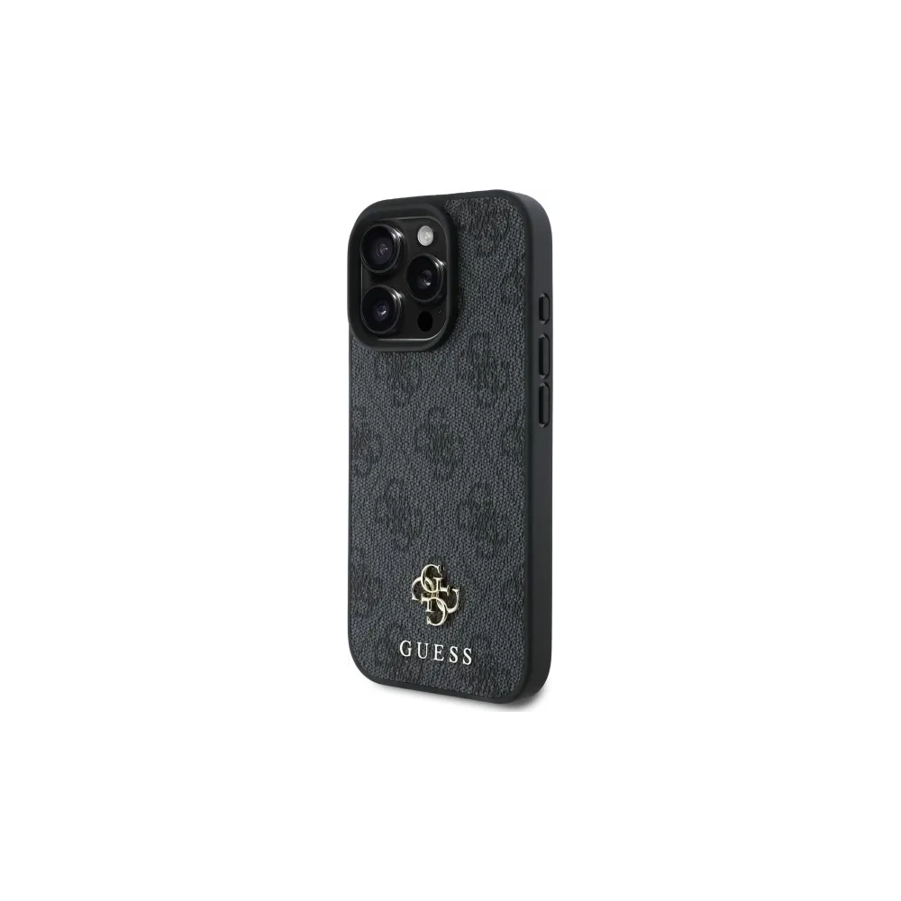 Hurtownia GSM - Guess GUHMP16LP4SM4MK Apple iPhone 16 Pro Hardcase 4G Klein Klassisch MagSafe schwarz - GUE4204 - {ean13} - Hurt
