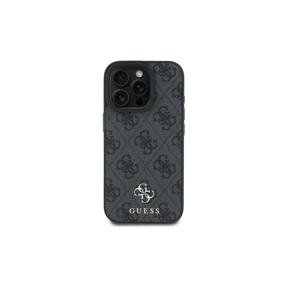 Wholesale Guess GUHMP16LP4SM4MK Apple iPhone 16 Pro hardcase 4G Small Classic MagSafe black - GUE4204 - {ean13} - Hurt