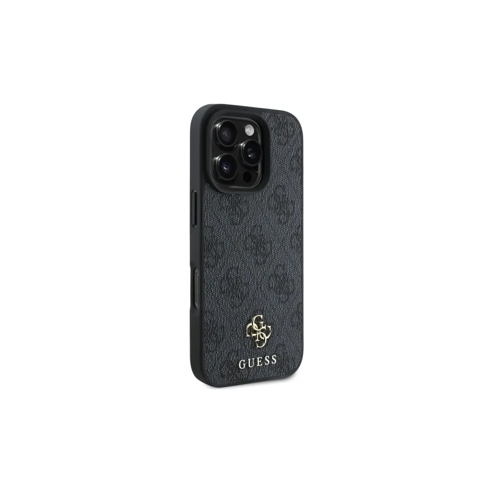 Hurtownia GSM - Guess GUHMP16LP4SM4MK Apple iPhone 16 Pro keménytok 4G Kicsi Klasszikus MagSafe fekete - GUE4204 - {ean13} - Hurt
