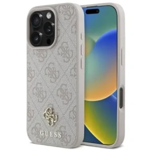 Hurtownia GSM - Etui Guess GUHMP16LP4SM4MP Apple iPhone 16 Pro hardcase 4G Small Classic MagSafe růžový/pink - GUE4205 - {ean13} - Hurt