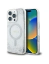 Hurtownia GSM - Guess GUHMP16LRGRGES Apple iPhone 16 Pro keménytok Gyanta Átmeneti Csillám MagSafe ezüst - GUE4206 - {ean13} - Hurt