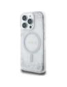 Hurtownia GSM - Guess GUHMP16LRGRGES Apple iPhone 16 Pro keménytok Gyanta Átmeneti Csillám MagSafe ezüst - GUE4206 - {ean13} - Hurt