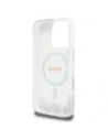 Hurtownia GSM - Guess GUHMP16LRGRGES Apple iPhone 16 Pro keménytok Gyanta Átmeneti Csillám MagSafe ezüst - GUE4206 - {ean13} - Hurt